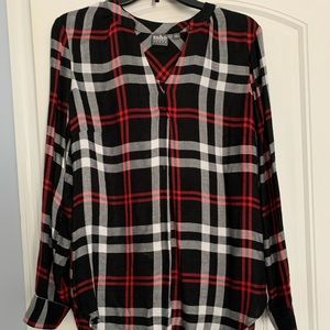 Flannel blouse